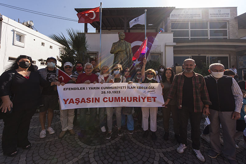 Gümüşlükte Cumhuriyet Bayramı coşkusu